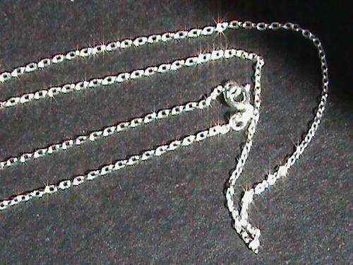 60 CM LONG SOLID STERLING SILVER CHAIN