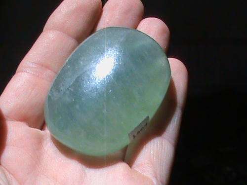 LARGE GREEN FLUORITE GALET