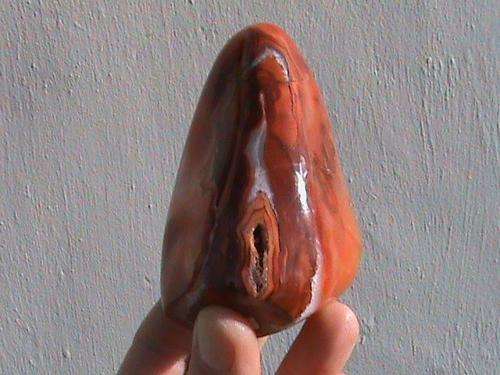 XL CARNELIAN DISPLAY PIECE.
