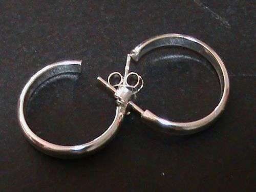 SOLID STERLING SILVER STUD EARRINGS