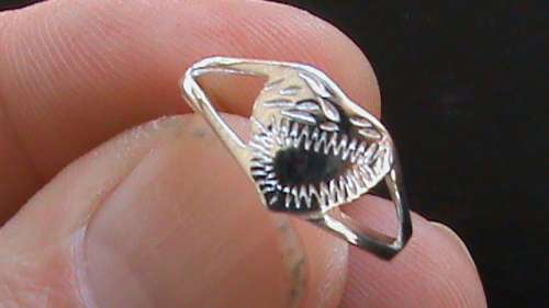 SOLID STERLING SILVER SIGNATURE RING