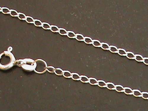 45 CM LONG SOLID STERLING SILVER CHAIN