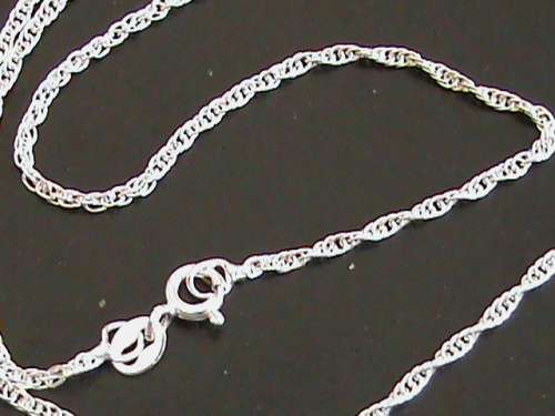 45 CM LONG SOLID STERLING SILVER CHAIN