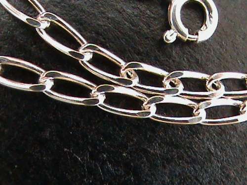 50 CM LONG SOLID STERLING SILVER CHAIN