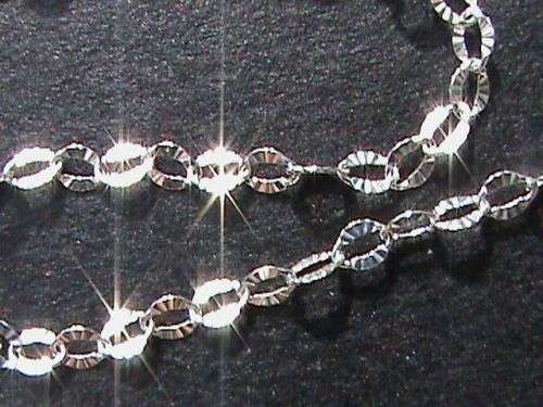 45 cm LONG  .SOLID STERLING SILVER CHAIN.