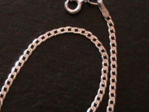 SOLID STERLING SILVER BRACELET.   19, 5 CM LONG