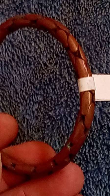 RED COPPER BRACELET.  ADJUSTABLE SIZE