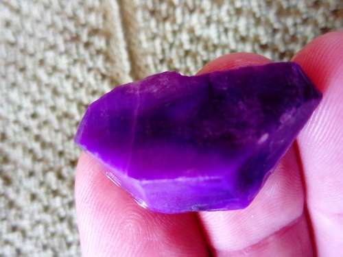 LIPSTICK PURPLE SUGILITE.  NICE PIECE.