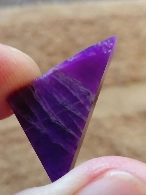 RARE SUGILITE,  TRIMMED AND PREFORMED.