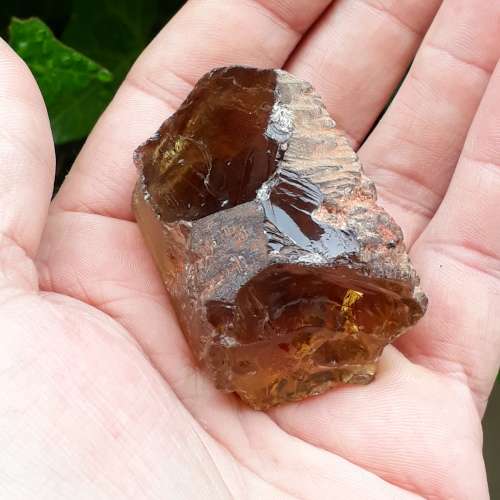 LARGE GEM CITRINE ROUGH FOR FACETING.  90 GRAMS /450 CTS.   PERFECT FOR TWO LARGE CLEAN STONES.