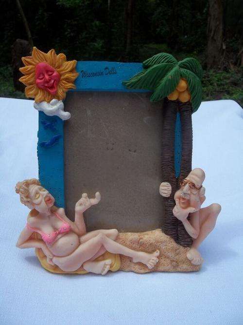 Naughty Photo Frame- Wisconsin Dells