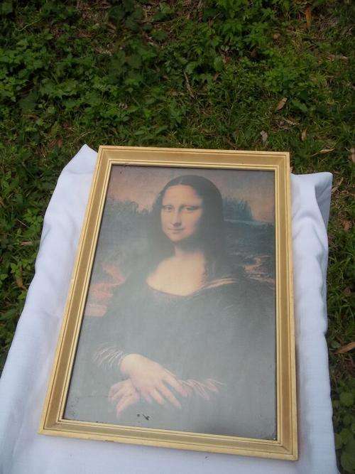 Framed Mona LIsa Print