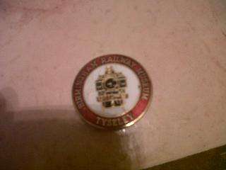 BIRMINGHAM RAILWAY MUSEUM TESELEY BADGE