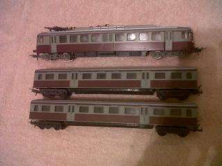 1 X VERY RARE SET LIMA SAR SAS PRETORIA SET 1 X ELECTRIC AND 2 X COUCHES HO SCALE