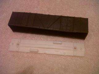 SAR SAS BROWN BOX WAGON CAST IN BROW POLYURATHANE CAST  HO SCALE