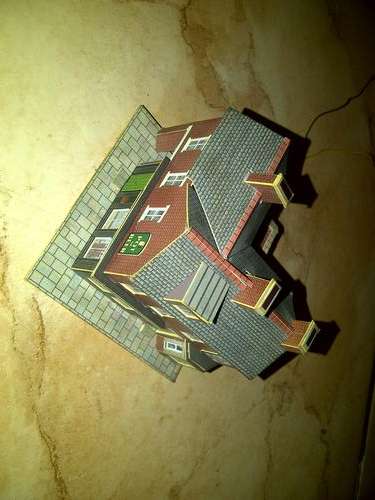 House with light