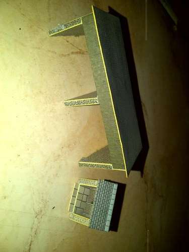 N scale big and small shed with no light