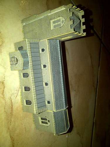 N scale church with no light