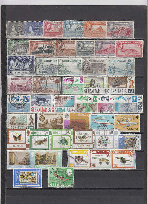 Gibraltar, small collection used