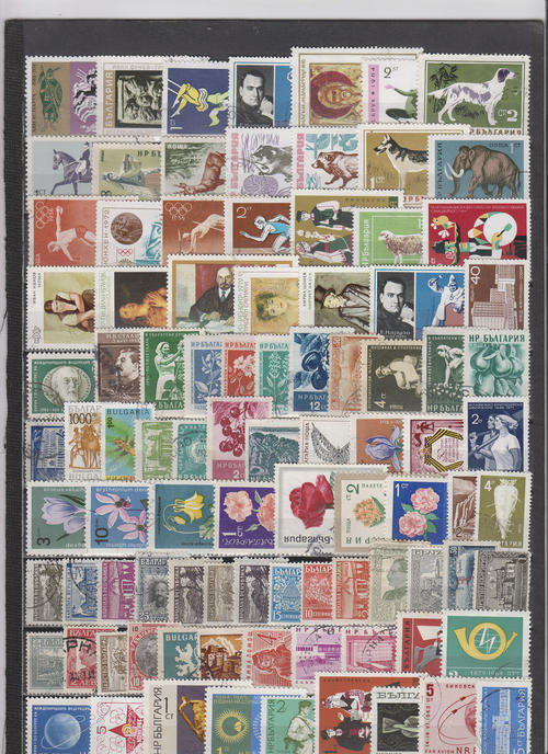 Bulgaria, small selection used, (themes)