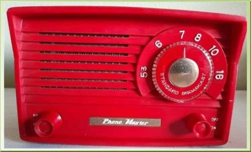 VINTAGE PHONE MASTER VALVE RADIO