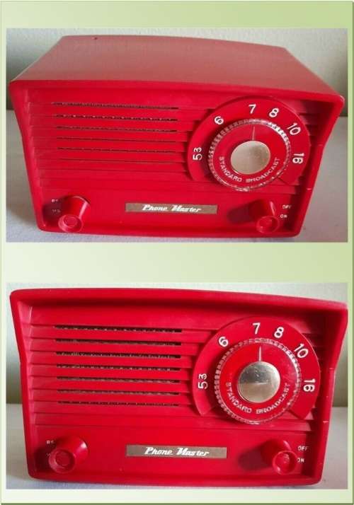 VINTAGE PHONE MASTER VALVE RADIO