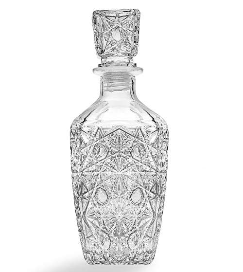 Seven (7) Piece Clear Whiskey Decanter Set - Ready To Ship Items