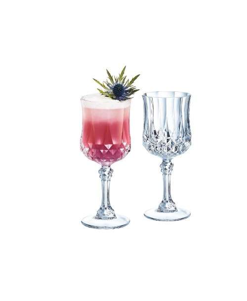 Brand New 6 Piece Crystal White Goblet Wine Glasses - Ready To Ship Items