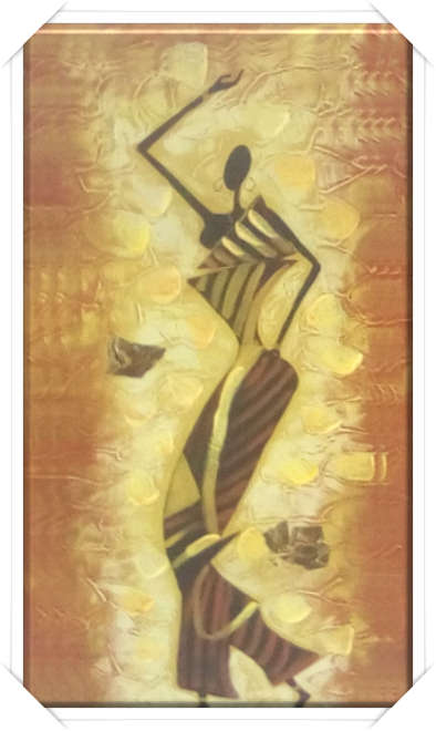 Brand New Wall Art African Oil Painting on Canvas (40 x 80cm) - Ready To Ship Items