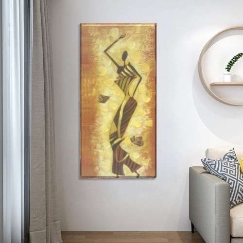 Brand New Wall Art African Oil Painting on Canvas (40 x 80cm) - Ready To Ship Items
