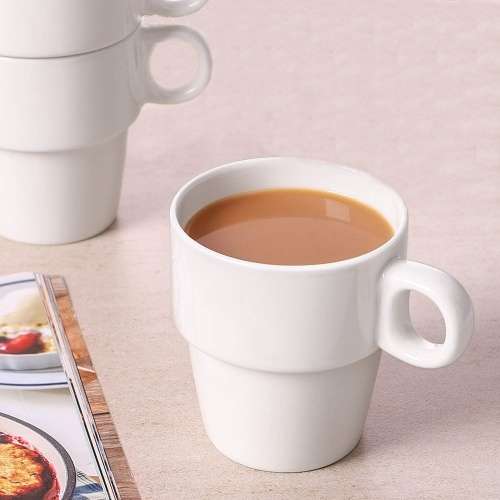 Twelve (12) Piece Porcelain Dinner Set (Baige Colour) - Ready To Ship Items