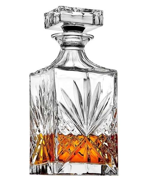 Vintage Styled Seven (7) Piece Whiskey Decanter Set with Glasses Set - Ready To Ship Items