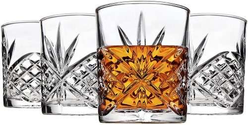 Vintage Styled Seven (7) Piece Whiskey Decanter Set with Glasses Set - Ready To Ship Items