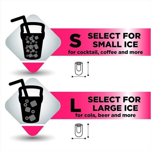 Freestanding Elegant Portable Ice Maker Machine