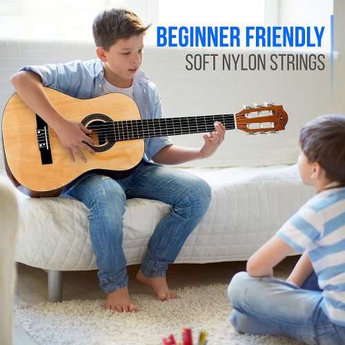 Brand New Elegant 36 Inch 3/4 Size Classical Acoustic Guitar