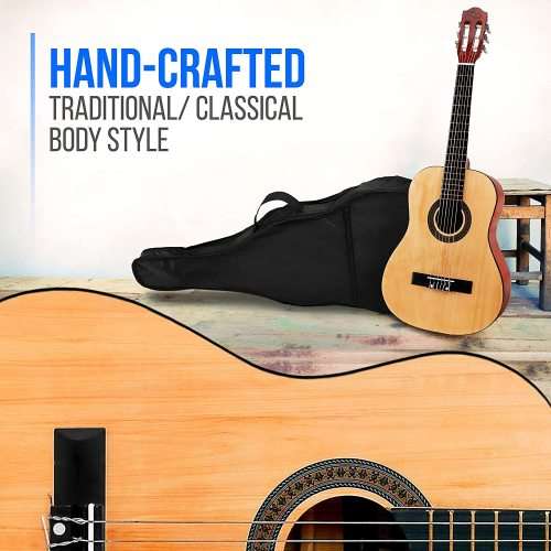 Brand New Elegant 36 Inch 3/4 Size Classical Acoustic Guitar