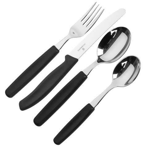 25 Piece Stainless Steel Cutlery and Tray Set