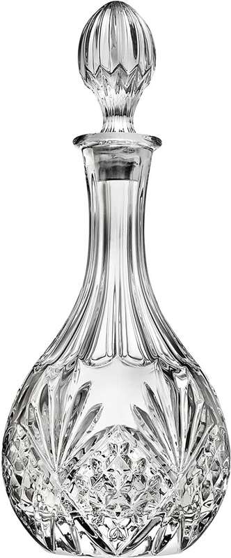 7 Piece Wine Decanter with Glasses Set (Random Pattern Design)