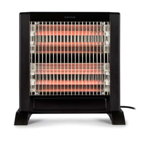 1000W Slim Bar Quartz Radiant Convection Heater Elements 4-Bar Plug-In
