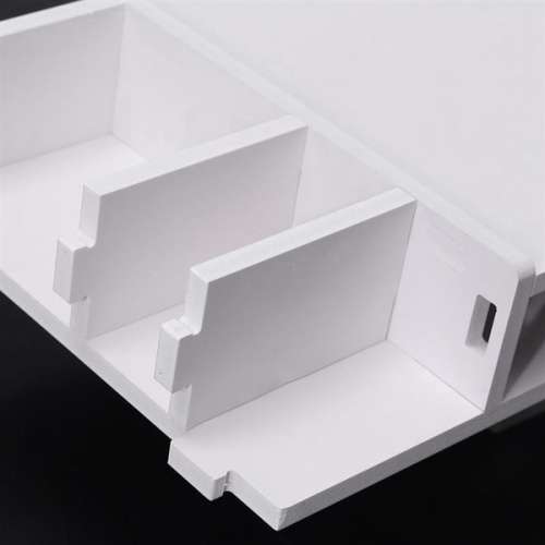 Multifunction Monitor Stand Riser with Multiple Storage Compartments