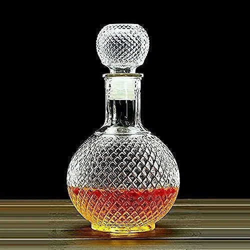 Round 500ml Drinks Decanter Suitable for Alcoholic and Non-Alcoholic Drinks