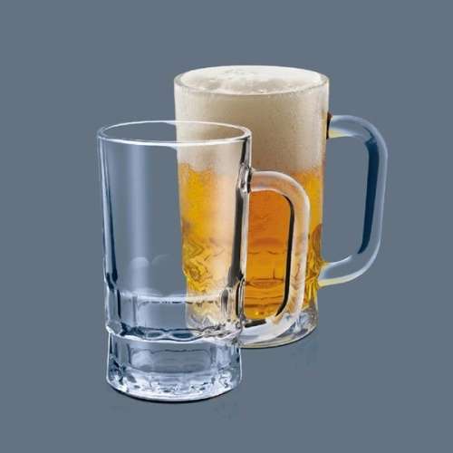 Trending 4 Piece Clear Glass Mug Set