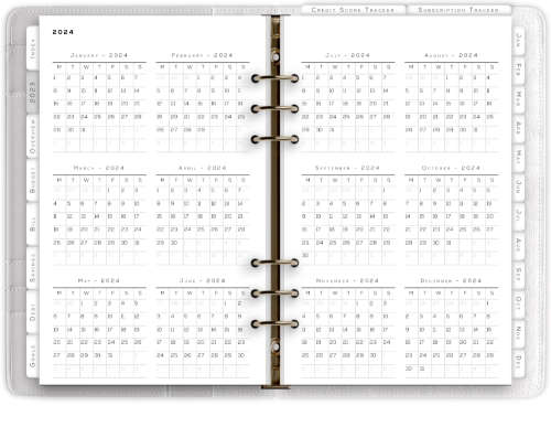 2024 Finance Digital Planner - 76 Pages - Hyperlinked Tabs - Goodnotes