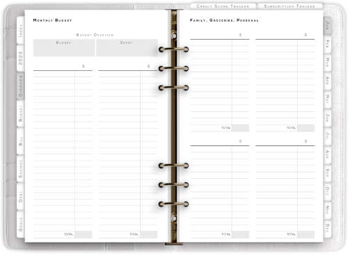 2024 Finance Digital Planner - 76 Pages - Hyperlinked Tabs - Goodnotes