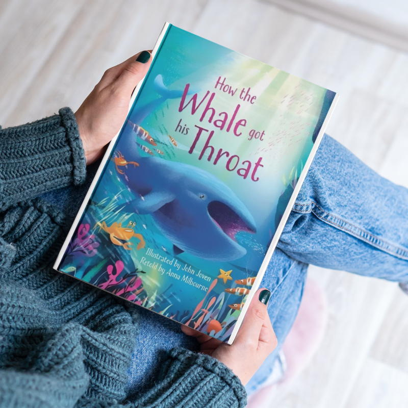 BUNDLED | How the Whale Got His Throat (Hardcover) + How the Rhino Got His Skin (Hardcover)