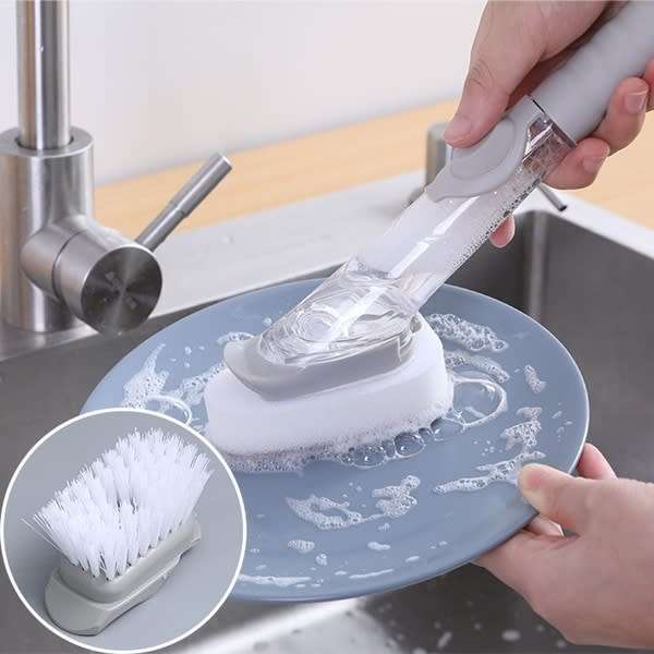 2 In 1 Kitchen Cleansing Brush