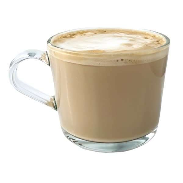 Set of 4 Clear Glass Cups with Handle - 300ml