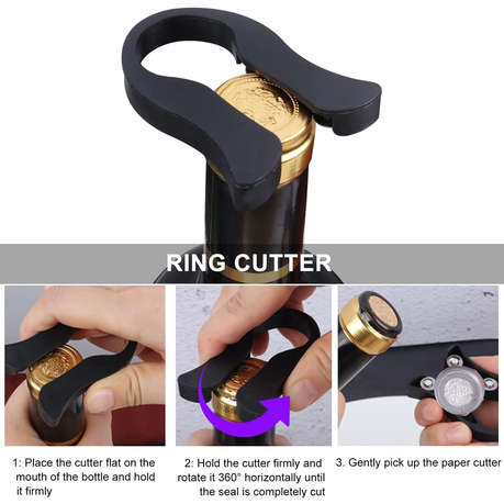 4-Piece Wine Accessories Set