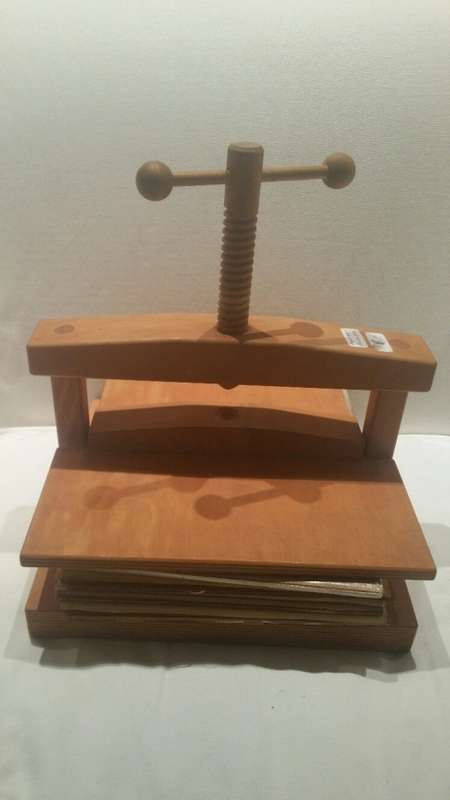 Reserved for HeartofSparkles  Hawken Professional Maple Wood Flower Press