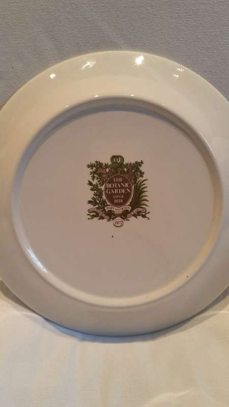 Portmeiron Dinner Plate "Mexican Lilly" Amaryllis Reginae